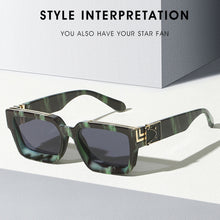 Load image into Gallery viewer, Small Rectangle Sunglasses Women Luxury Brand Men Shades Retro Square Black Sun Glasses Eyewear Trend Punk Eyeglasses For Male
