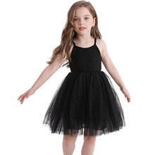 Load image into Gallery viewer, Summer Cute Girls Gauze Princess Dress Kids Sleeveless Tulle Clothes Children Birthday Party Kids Costume

