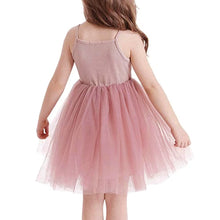 Load image into Gallery viewer, Summer Cute Girls Gauze Princess Dress Kids Sleeveless Tulle Clothes Children Birthday Party Kids Costume
