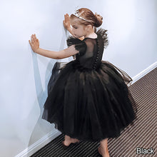 Load image into Gallery viewer, Wedding Birthday Dresses For Girls 3-8 Years Elegant Party Sequins Tutu Christening Gown Kids Children Formal Pageant Clothes
