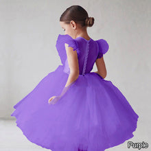 Load image into Gallery viewer, Wedding Birthday Dresses For Girls 3-8 Years Elegant Party Sequins Tutu Christening Gown Kids Children Formal Pageant Clothes
