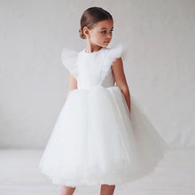 Load image into Gallery viewer, Wedding Birthday Dresses For Girls 3-8 Years Elegant Party Sequins Tutu Christening Gown Kids Children Formal Pageant Clothes
