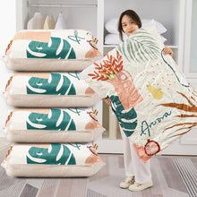 Load image into Gallery viewer, Vacuum Bag Reusable Vacuum Storage Bags For Cloth Compressed Bag Hand Pump Travel Save Space Seal Blanket Organizer
