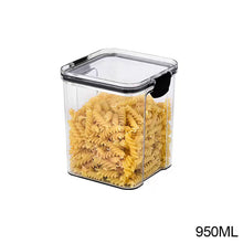 Load image into Gallery viewer, 460-1800ml Stackable Kitchen Sealed Jar Plastic Food Storage Box Multigrain Tank Bottle Dried Fruit Tea Storage Containers
