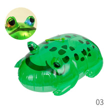 Load image into Gallery viewer, 2023 Popular Cute Inflatable Frog Balloon with Flashing Light and Bounce Elastic Rope PVC Children's Toy for Party Holiday Festival
