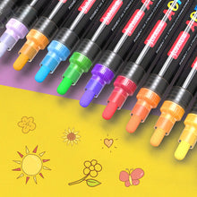 Load image into Gallery viewer, 36 Colors Sketching Marker Set Double Head Acrylic Paint Pens Dual Brush Set for Calligraphy Painting Drawing DIY Graffiti Art Supplies
