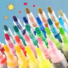 Load image into Gallery viewer, 36 Colors Sketching Marker Set Double Head Acrylic Paint Pens Dual Brush Set for Calligraphy Painting Drawing DIY Graffiti Art Supplies
