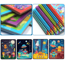 Load image into Gallery viewer, Reusable Magic Children's Water Painting Book Coloring Book with Drawing Pen Sensory Early Education Toys Baby Graffiti Picture Book Kindergarten

