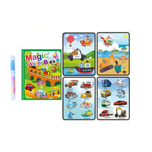 Load image into Gallery viewer, Reusable Magic Children's Water Painting Book Coloring Book with Drawing Pen Sensory Early Education Toys Baby Graffiti Picture Book Kindergarten
