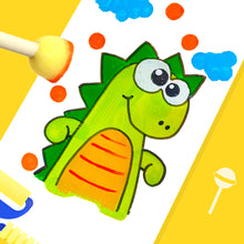 Load image into Gallery viewer, 3/4/5pcs Kids Drawing Toys Sponge Brush Kit DIY Painting Brush Sponge Flower Stamp Kids Eearly Education Art Start Learning Tools
