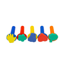 Load image into Gallery viewer, Kids Drawing Toys Sponge Brush Kit DIY Painting Brush Sponge Flower Stamp Kids Eearly Education Art Start Learning Tools
