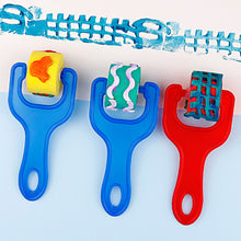 Load image into Gallery viewer, Kids Drawing Toys Sponge Brush Kit DIY Painting Brush Sponge Flower Stamp Kids Eearly Education Art Start Learning Tools
