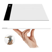 Load image into Gallery viewer, A5 Dimmable Led Light Drawing Copy Board Copy Pad Painting Tablet Tracing Light Easier for Diamond Painting Kids Educational Toys
