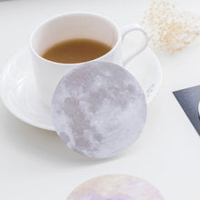 Load image into Gallery viewer, Starry Planet Series Round Shape Memo Pads Self-adhesive Sticky Notes Notebook Office Notes Stationery School Supplies
