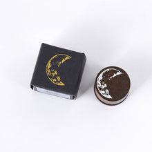 Load image into Gallery viewer, Vintage Moon Series Wood Stamp Phases of The Moon Round Wooden Rubber Stamps for DIY Craft Letters Diary and Scrapbooking
