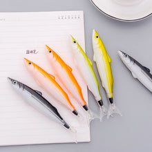 Load image into Gallery viewer, Creative Ocean Fish Ballpoint Pen 0.5mm Cute Funny Students Writing Notebooks Office Stationery School Supplies Gift
