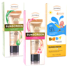 Load image into Gallery viewer, Beauty Skin Care Facial Sunscreen Cream Spf Max 90 Oil Free Radical Scavenger Anti Oxidant Sunblock
