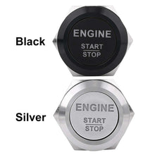 Load image into Gallery viewer, Car Engine Power Engine Start Switch Metal Button Start Stop Switch with LED Light Waterproof Switch DC12V
