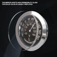Load image into Gallery viewer, Car Interior Hygrometer Clock Monitor Thermometer Hygrometer Gauge Temp Gauge for Home Automobiles Decoration Ornament
