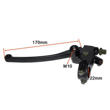 Load image into Gallery viewer, Pair Motorcycle Hydraulic Brake Handle Right Master With Cylinder Pump 22mm 7/8 Inch Handlebar For CG125 Clutch Lever Pit Bike Moped Honda Suzuki
