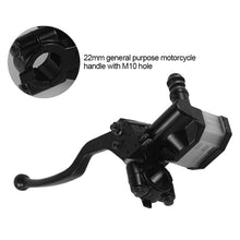 Load image into Gallery viewer, Pair Motorcycle Hydraulic Brake Handle Right Master With Cylinder Pump 22mm 7/8 Inch Handlebar For CG125 Clutch Lever Pit Bike Moped Honda Suzuki
