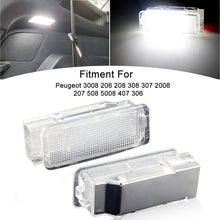 Load image into Gallery viewer, 1Pc LED Luggage Trunk Compartment Light Courtesy Door Lamp for Peugeot 3008 206 208 308 307 2008 207 508 5008 407 306 Expert Light
