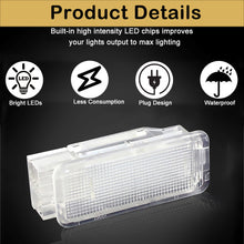 Load image into Gallery viewer, 1Pc LED Luggage Trunk Compartment Light Courtesy Door Lamp for Peugeot 3008 206 208 308 307 2008 207 508 5008 407 306 Expert Light
