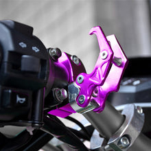 Load image into Gallery viewer, Aluminum Alloy Motorcycle Hook Hanger Luggage Bag Hanger Helmet Claw Hook Carry Holder
