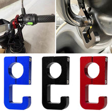 Load image into Gallery viewer, Motorcycle Helmet Hook Aluminum Mount Motorcycle Scooter Helmet Holder Bag Luggage Hook Hanger
