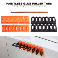 Load image into Gallery viewer, Car Repair Tool Paintless Glue Puller Tabs Dent Vehicle Dent Removal Repairing Tool Set Orange Dent Puller Kit
