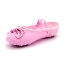 Load image into Gallery viewer, Soft Ballet Dance Shoes For Kids Pointe Gymnastics
