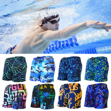 Load image into Gallery viewer, Men's Colorful Print Quick Dry Swimwear Men Trunks Swim Shorts Slim Fit Swimming Trunks for Beach Surf Beachwear
