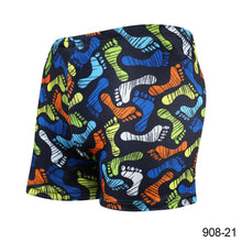 Load image into Gallery viewer, Men's Colorful Print Quick Dry Swimwear Men Trunks Swim Shorts Slim Fit Swimming Trunks for Beach Surf Beachwear
