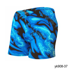 Load image into Gallery viewer, Men's Colorful Print Quick Dry Swimwear Men Trunks Swim Shorts Slim Fit Swimming Trunks for Beach Surf Beachwear
