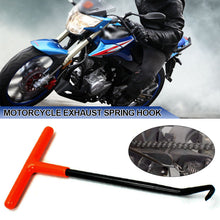 Load image into Gallery viewer, T Shaped Handle Motorcycle Exhaust Spring Hook Exhaust Pipe Spring Wrench Puller Installer Hooks Tool
