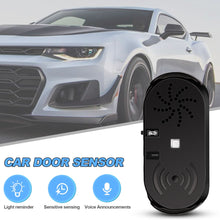 Load image into Gallery viewer, Smart Car Door Opening Sensor Alarm Anti-Collision Device Voice Notifications With High Sensitivity Car Door Opening Sensor

