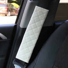 Load image into Gallery viewer, 1Pc Car Soft Plush Seat Belt Cover Auto Seat Belt Covers Safety Belts Shoulder Guard Protection Auto Interior Accessories
