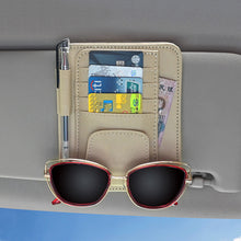 Load image into Gallery viewer, Multi-Pocket Car Sun Visor Organizer Auto Interior Accessories Pocket Organizer Car Document Storage Pouch Pen Holder
