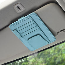 Load image into Gallery viewer, Multi-Pocket Car Sun Visor Organizer Auto Interior Accessories Pocket Organizer Car Document Storage Pouch Pen Holder
