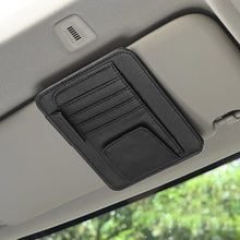 Load image into Gallery viewer, Multi-Pocket Car Sun Visor Organizer Auto Interior Accessories Pocket Organizer Car Document Storage Pouch Pen Holder
