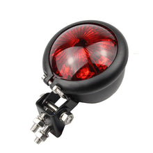Load image into Gallery viewer, 1Pc 12V Motorcycle Tail Light LED Rear Brake Lamp For Cruiser Cafe Bobber Chooper Black Housing Plastic Red Lens Brake Lights Taillight
