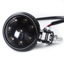 Load image into Gallery viewer, 1Pc 12V Motorcycle Tail Light LED Rear Brake Lamp For Cruiser Cafe Bobber Chooper Black Housing Plastic Red Lens Brake Lights Taillight
