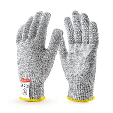 Load image into Gallery viewer, Level 5 HPPE EN388 Safety Gloves Cut Resistant Anti-Puncture Work Protection Gloves Grinding Welding Work Gloves Anti Cut Gloves For Kitchen Garden
