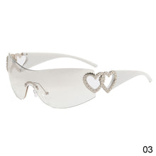 Load image into Gallery viewer, Fashion Designer Sunglasses Women Luxury Trending Y2K Sunglasses Woman Shade Pink Glasses Fashion Outdoor Sunglasses
