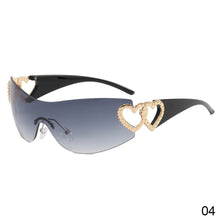Load image into Gallery viewer, Fashion Designer Sunglasses Women Luxury Trending Y2K Sunglasses Woman Shade Pink Glasses Fashion Outdoor Sunglasses
