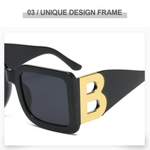 Load image into Gallery viewer, Oversized Square Sunglasses Women Retro Black Gradient Sun Glasses for Men Big Frame Sunglass UV400 Eyeglasse Shades
