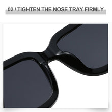 Load image into Gallery viewer, Oversized Square Sunglasses Women Retro Black Gradient Sun Glasses for Men Big Frame Sunglass UV400 Eyeglasse Shades
