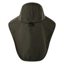 Load image into Gallery viewer, Wide Brim Bucket Hat with Neck Cover Quick Dry Large Brim Fishing Hat Outdoor Sports Jungle Hiking Hat Men Fishermen Sun Hat Cap
