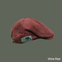 Load image into Gallery viewer, Cotton Peaky Blinders Caps For Men Hats Berets British Western Style Ivy Cap Classic Winter Woman Vintage Linen Beret
