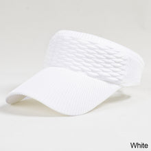 Load image into Gallery viewer, Fashion Folds Design Women Empty Top Hat Summer Solid Color Large Brim Sunscreen Hat Outdoor Elastic Fabric Sports Sun Cap
